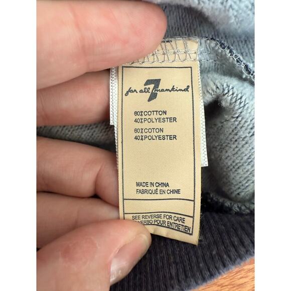 7 For All Mankind Stripped Hooded Jacket Size 4T - Picture 4 of 8